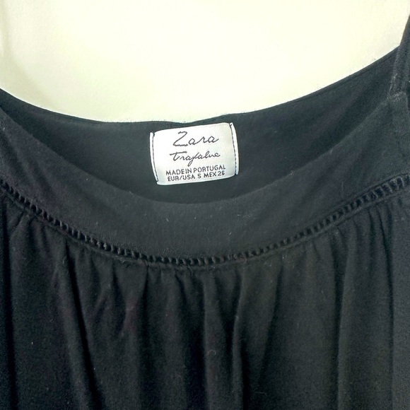 Zara Black Tank Top Size S - Picture 3 of 3